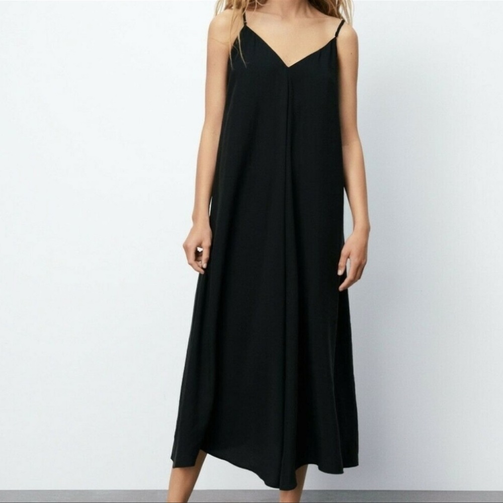 Zara Black Maxi Dress